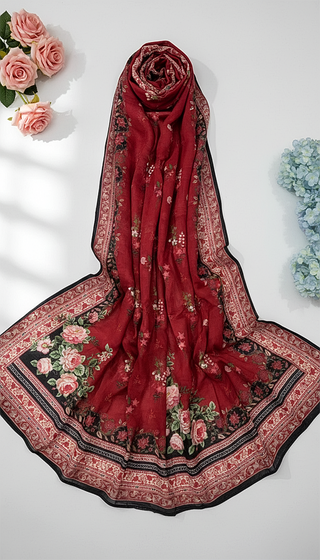 01 Piece Ready to wear Fancy Dupatta