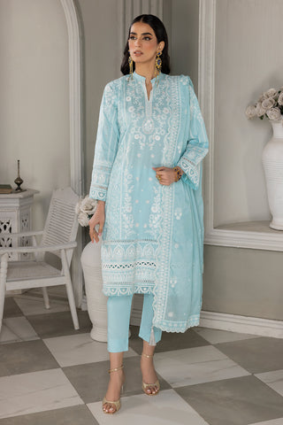 03 Piece Unstitched Embroidered Eid Edition