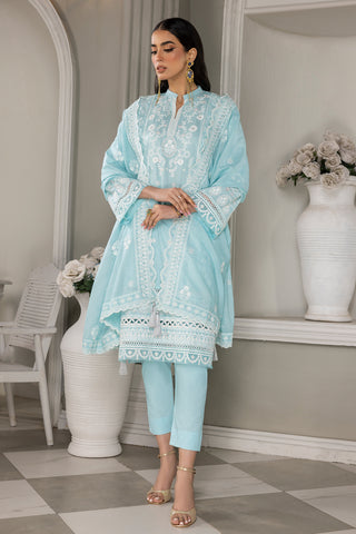 03 Piece Unstitched Embroidered Eid Edition