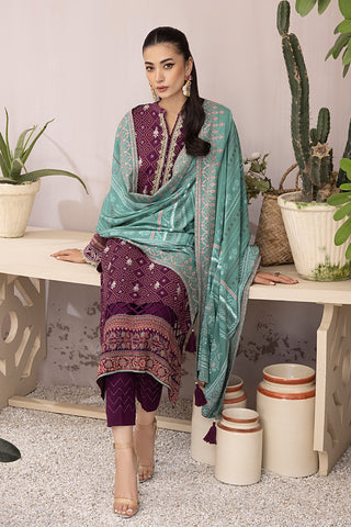 03 Piece Ready to wear Dareechay   Embroidered