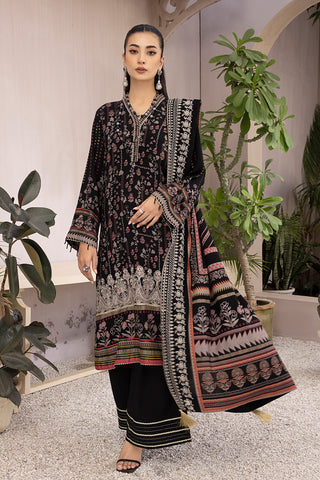 03 Piece Ready to wear Dareechay   Embroidered