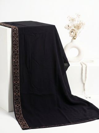 01 Piece Ready to Wear Embroidered Namaz Chaddar