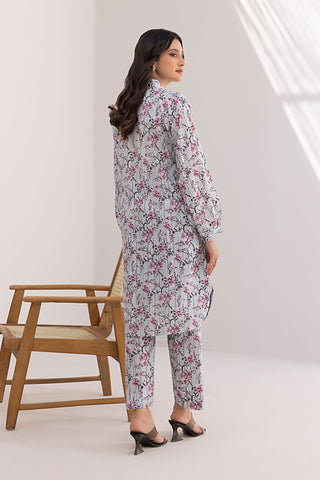 02 Piece Ready to wear  Printed Shirt & Trouser