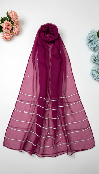 01 Piece Ready to wear Embroidered Fancy Dupatta