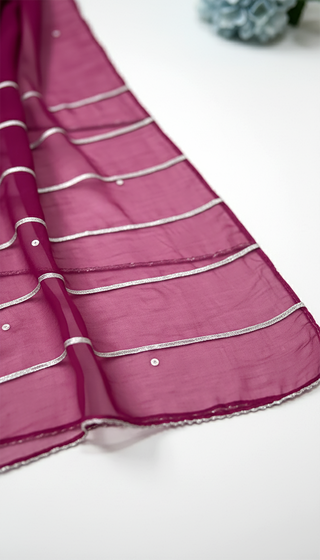 01 Piece Ready to wear Embroidered Fancy Dupatta