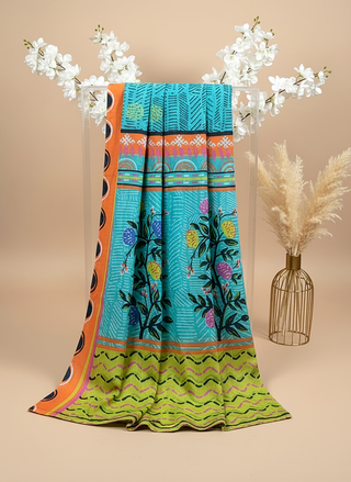 01 Piece Ready to wear Printed Lawn Dupatta