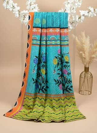 01 Piece Ready to wear Printed Lawn Dupatta