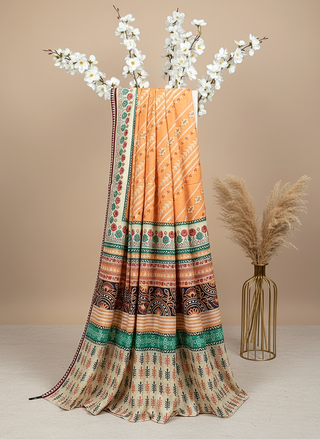 01 Piece Ready to wear Printed Lawn Dupatta