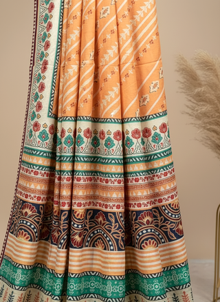 01 Piece Ready to wear Printed Lawn Dupatta