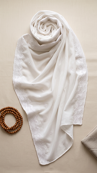 01 Piece Ready to Wear Embroidered Namaz Chaddar
