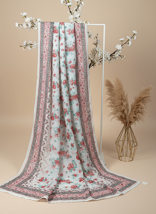 01 Piece Ready to wear Printed Lawn Dupatta
