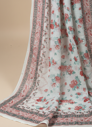 01 Piece Ready to wear Printed Lawn Dupatta