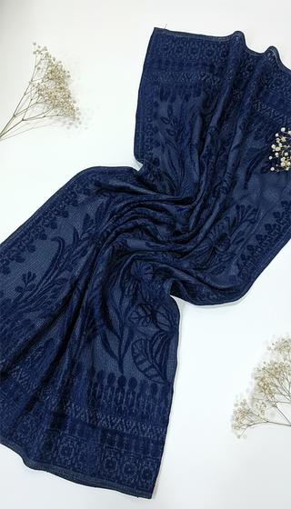 01 Piece Ready to wear Embroidered Shawl