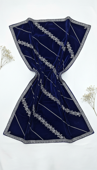01 Piece Ready to wear Embroidered Shawl