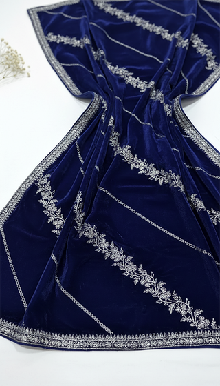 01 Piece Ready to wear Embroidered Shawl