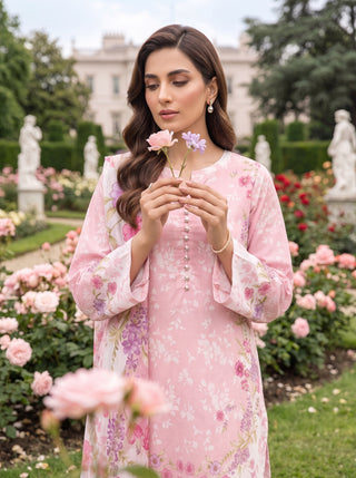 03 Piece Unstitched Printed Lawn