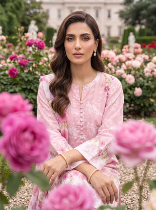 03 Piece Unstitched Printed Lawn