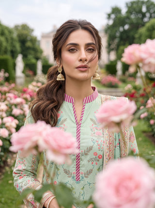 03 Piece Unstitched Printed Lawn