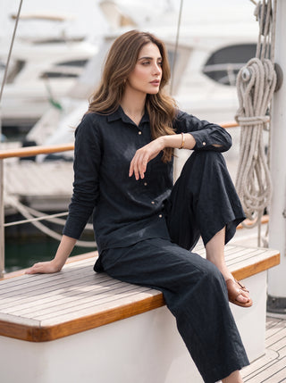 02 Piece Ready To Wear Dobby Shirt & Trouser