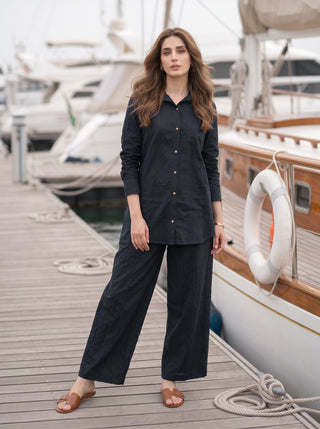 02 Piece Ready To Wear Dobby Shirt & Trouser