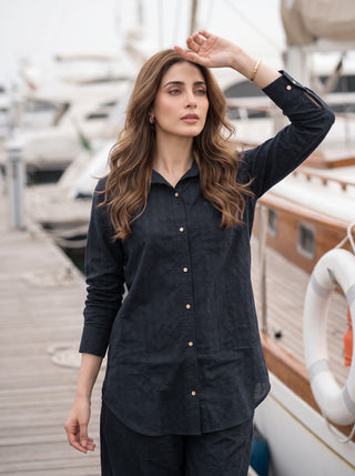 02 Piece Ready To Wear Dobby Shirt & Trouser