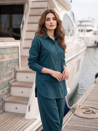 02 Piece Ready To Wear Dobby Shirt & Trouser