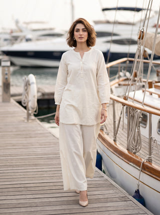 02 Piece Ready To Wear Dobby Shirt & Trouser