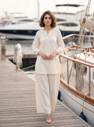 02 Piece Ready To Wear Dobby Shirt & Trouser