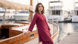 02 Piece Ready To Wear Dobby Shirt & Trouser