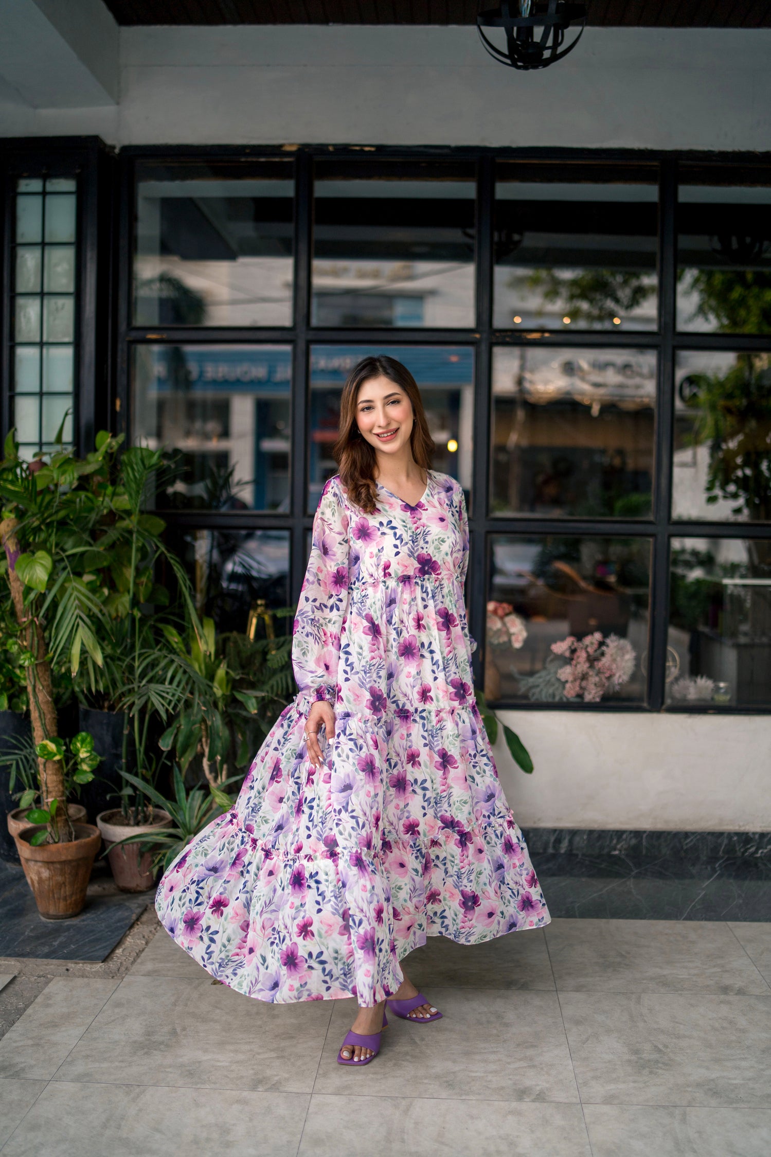 01 Piece Ready to wear Printed Long frock Lakhany Online 01 Piece Ready to wear Printed Long frock Lakhany Online