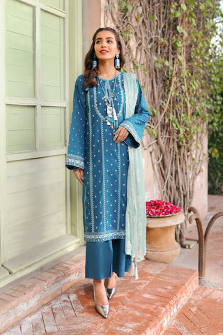 03 Piece Spring Embroidered Collection Vol-2 RTW