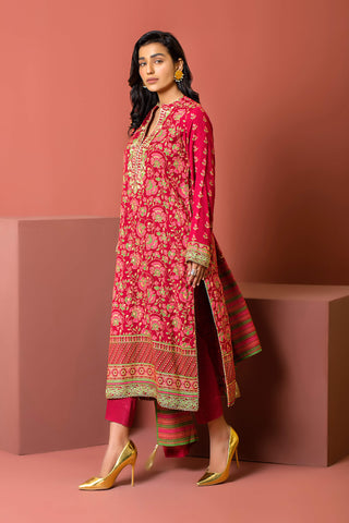 3 Piece Dareechay Embroidered Unstitched