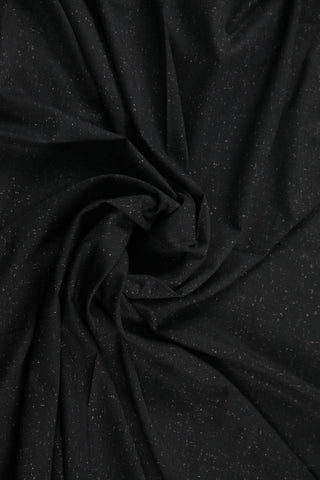 Unstitched Wash & Wear Shalwar Kameez - Black