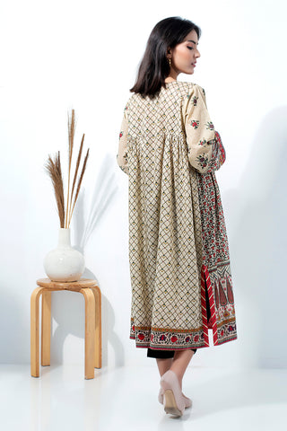 1 Piece Unstitched Printed Lawn
