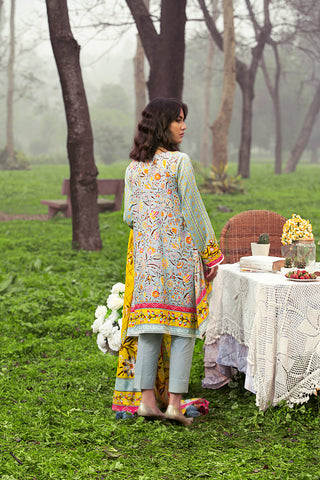 3 Piece Printed Stitched Lawn