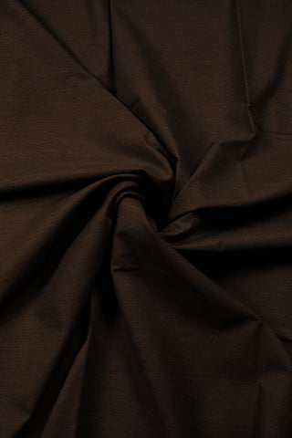 Iconic Dark Brown Unstitched Wash & Wear
