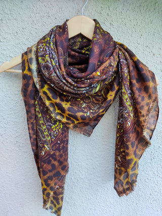 1 Piece Polyster Printed Stole