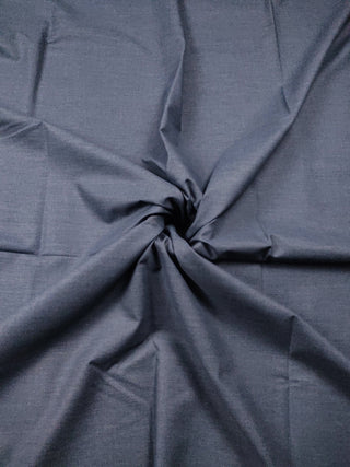 Iconic Blueish Grey Unstitched Wash & Wear
