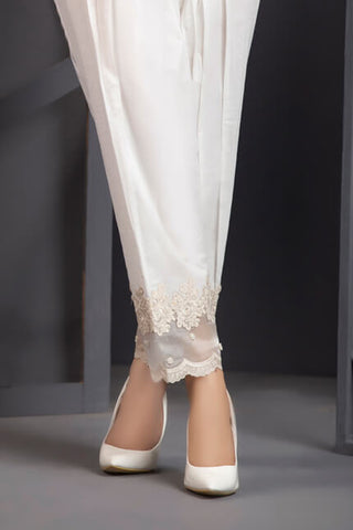01 Piece Embroidered Cigarette Pant