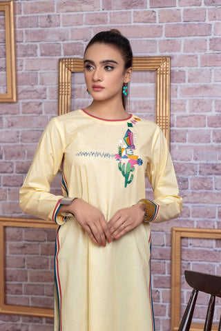01 Piece Lawn Embroidered Shirt